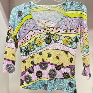 Colorful Women's Beaded Top